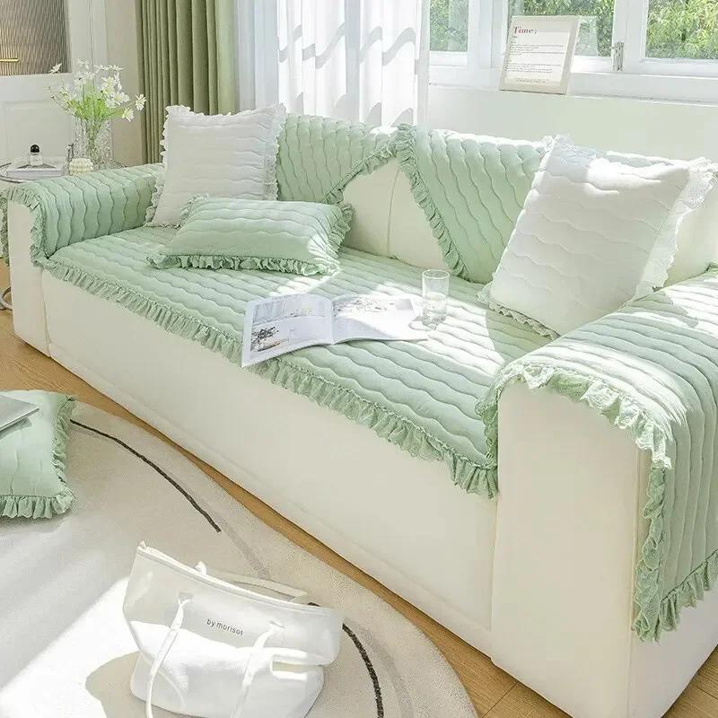 Супер мягкий чехол для дивана, утолщенный плюшевый диван, полотенце, одеяло, универсальный осенне-зимний диван, коврик, подушка для гостиной, чехлы для диванов