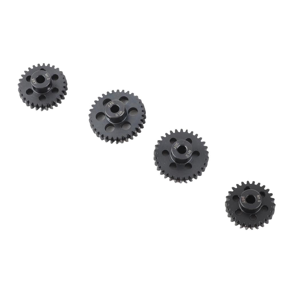 RC Motor Gear 26T 28T 30T 32T 25DP M1 5mm Metal RC Motor Pinion Set for 1 8 RC Cars