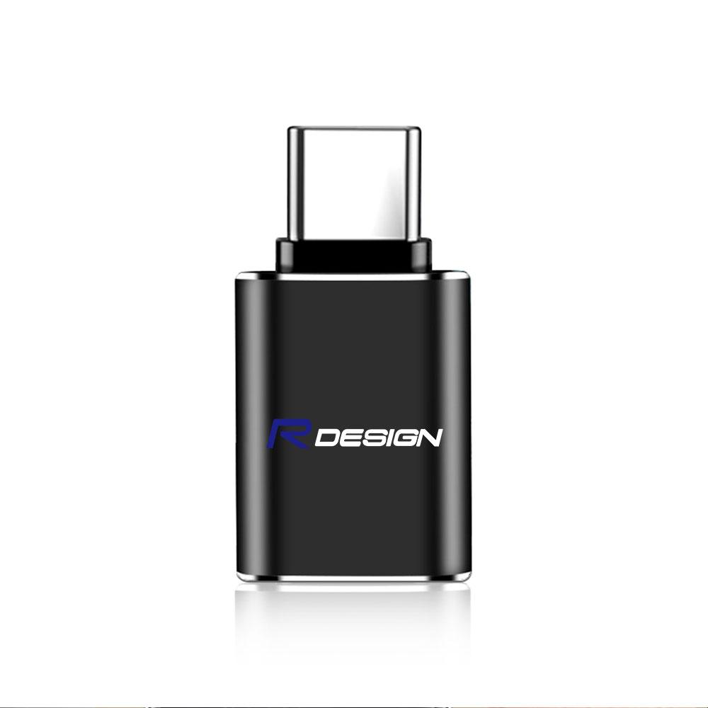 Car USB Cable Converter OTG Adapter Phone Charging Converter For Volvo Rdesign T6 AWD C30 C70 S40 S60 S70 S90 V40 V60 XC30 XC40