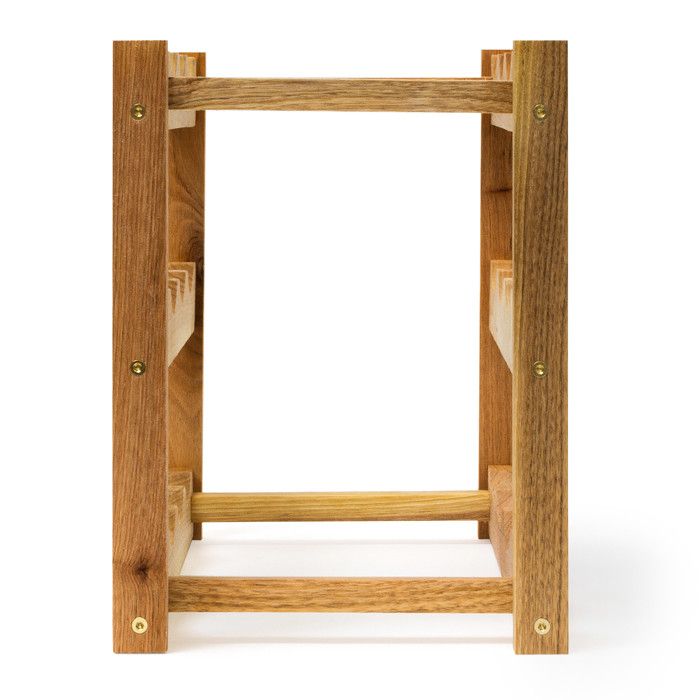 Relaxdays Винная полка, маленькая, 3-уровневая полка для 12 вин, В x Ш x Г : 28 x 42,5 x 21 см, натуральный