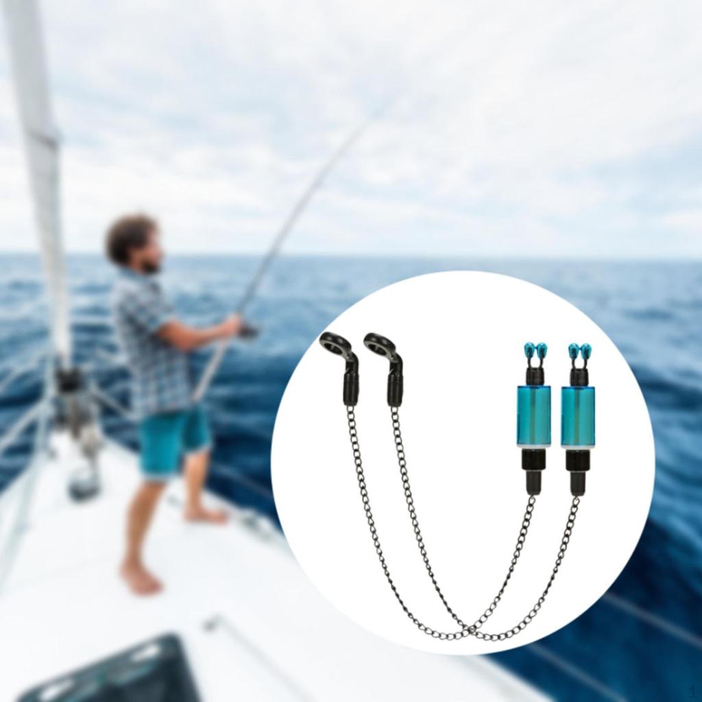 2 Pieces Carp Fishing Swing Chains Practical Professional Portable Tackles for Bite