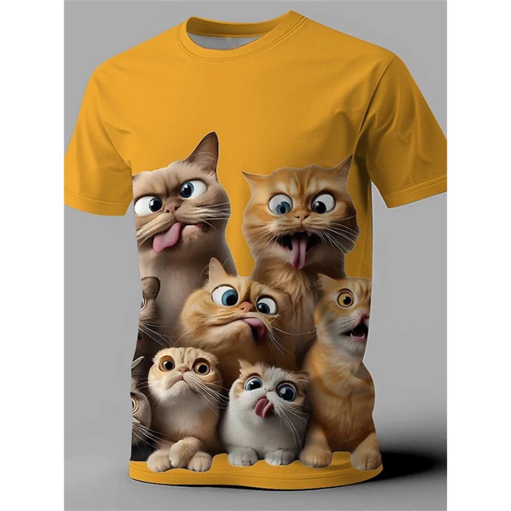 Мультфильм животных ленивец 3D печать модная мужская футболка с коротким рукавом для летних видов спорта на открытом воздухе плюс размер мужская детская футболка топы