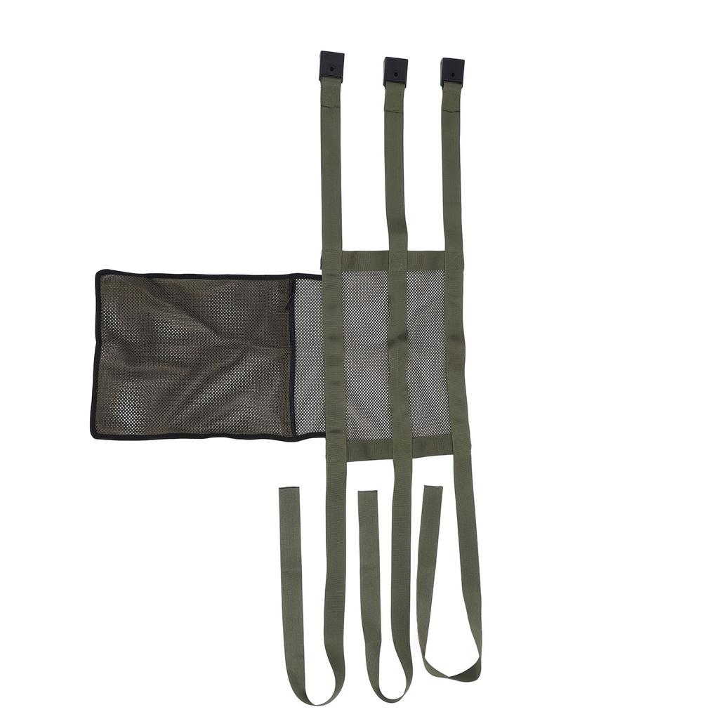 Универсальная сетчатая ткань для сидения на дереве, 3 регулируемые пряжки для фиксации, замена сиденья на дереве