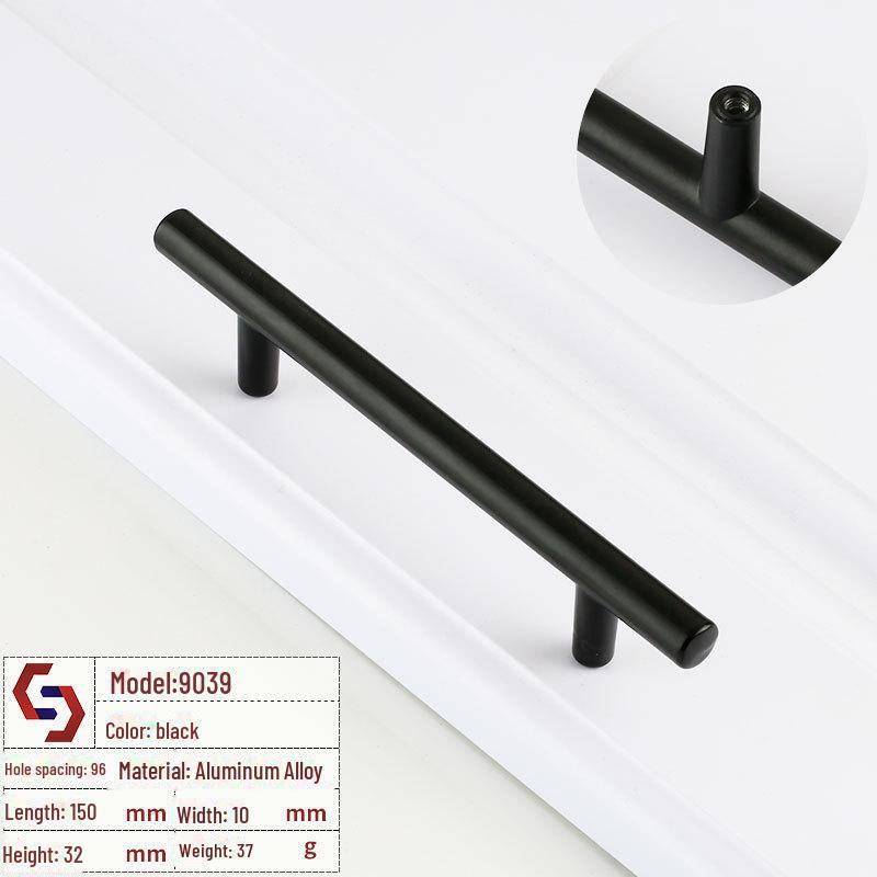 Ручка для дверцы шкафа Nordic Gold - европейский стиль, дизайн с одним отверстием