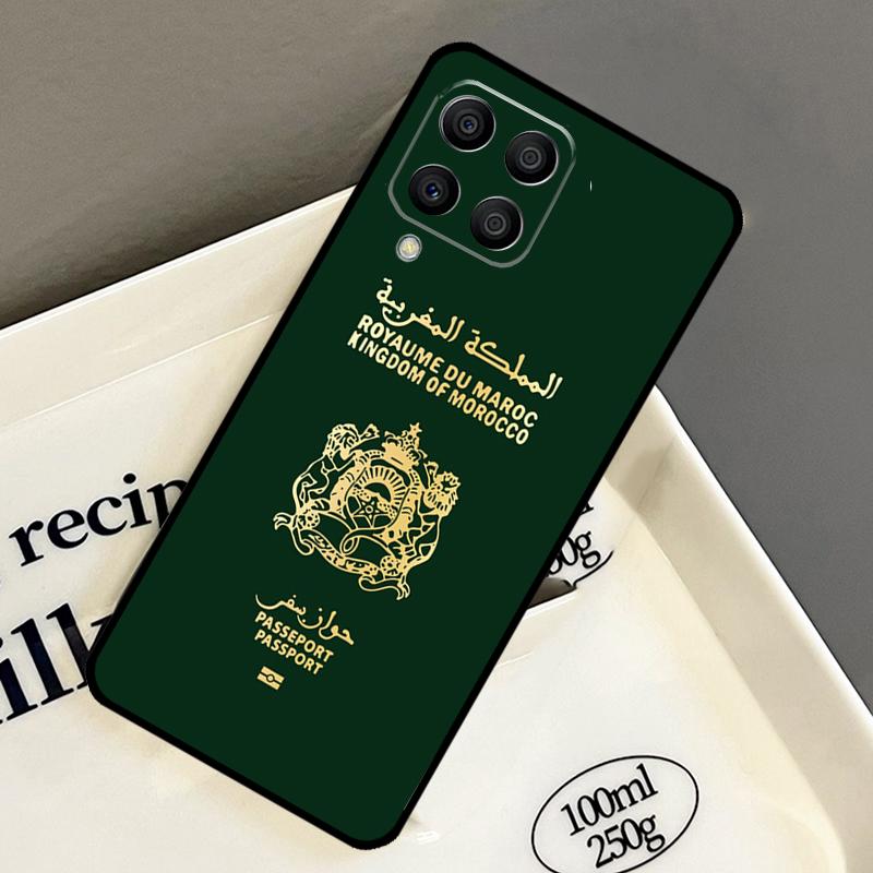 Чехол Флаг Марокко Герб для Samsung Galaxy M32 M12 M52 M15 M35 M55 M31 M56 M36 M16 M06 M13 M33 M53 M14 M34 M54