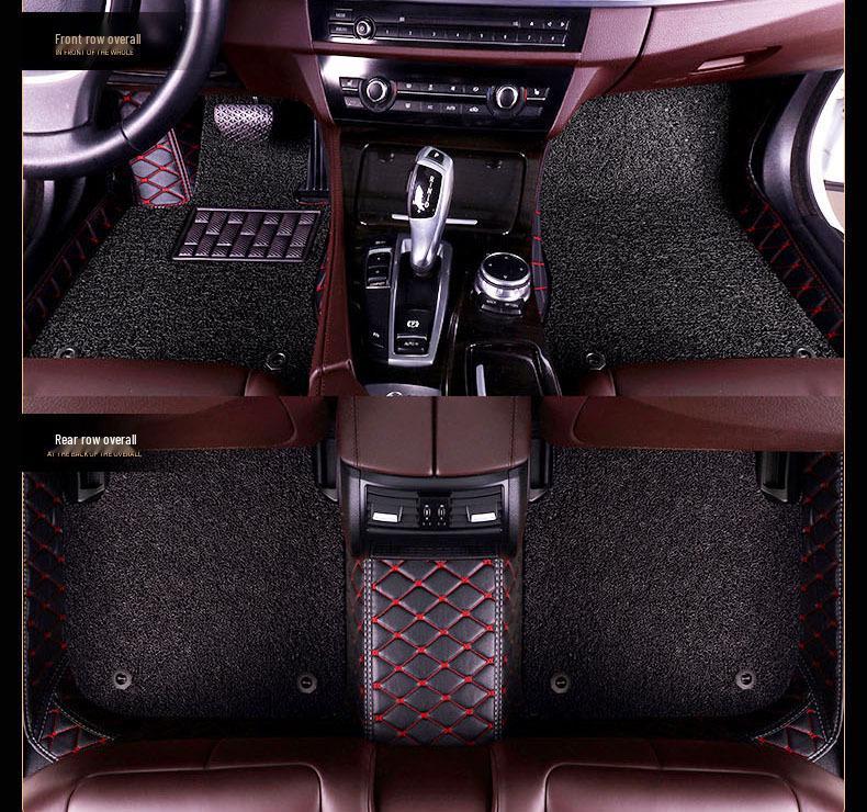 Индивидуальные коврики для пола 'Звездное небо' для Xiaopeng P7 P5 G3 G3i - Полное покрытие, Утолщенные, Дизайн 'Шелковое кольцо' в стиле ковра