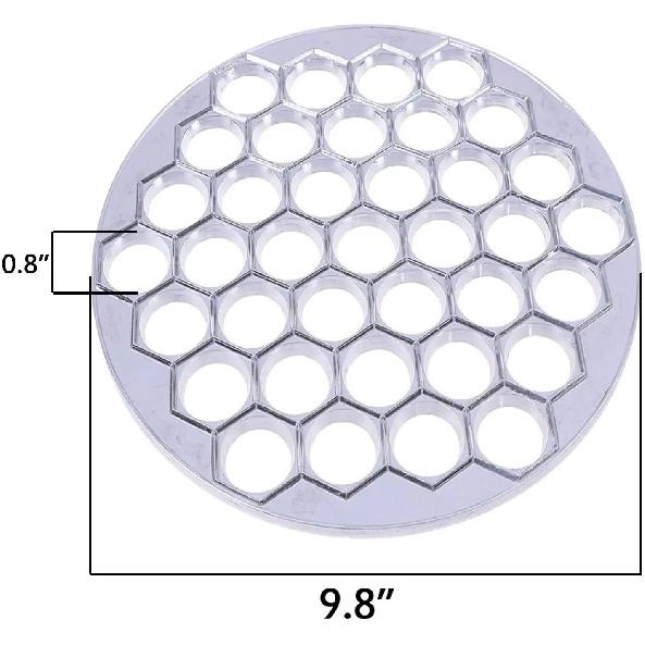 37 Holes Aluminum Dumpling Mold Ravioli Maker Russian Pelmeni Maker Dumpling Machine Ravioli Cutter Kitchen Cooking Tools 1