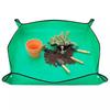 Indoor Green Plant Square Transplanting Potting Mat Foldable Waterproof Thickened Gardening Mat for Transplanting and Mess Control