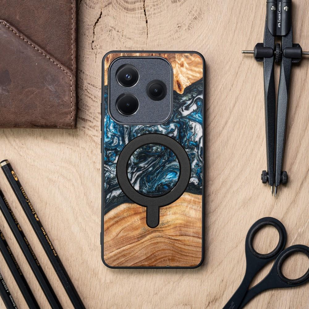 Bewood Unique case for Xiaomi Redmi Note 14 5G - Planets - Earth with MagSafe