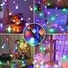 10/20/40/80 Led Globe String Lights Battery Operated Fairy Light For Garden Christmas Wedding Party Camping Atmosphere Decor