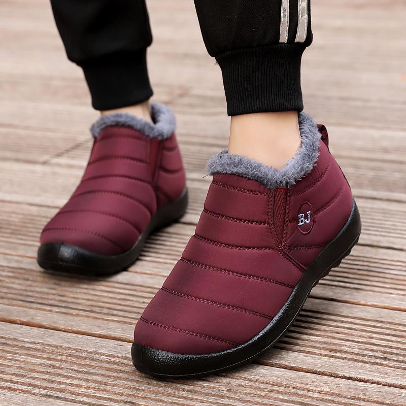 Новые зимние ботинки унисекс 35–47, нескользящие теплые зимние ботинки, обувь большого размера