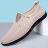 Fashion Summer Men Casual Sneakers Breathable Mesh Sandals Breathable Men Soft Loafers Non-Slip Man Outdoor Hiking Shoes New Beach Shoes
