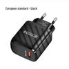 Мобильное зарядное устройство QC18W Быстрое USB-зарядное устройство QC3.0 5V3A Штекер Стандарт США/ЕС