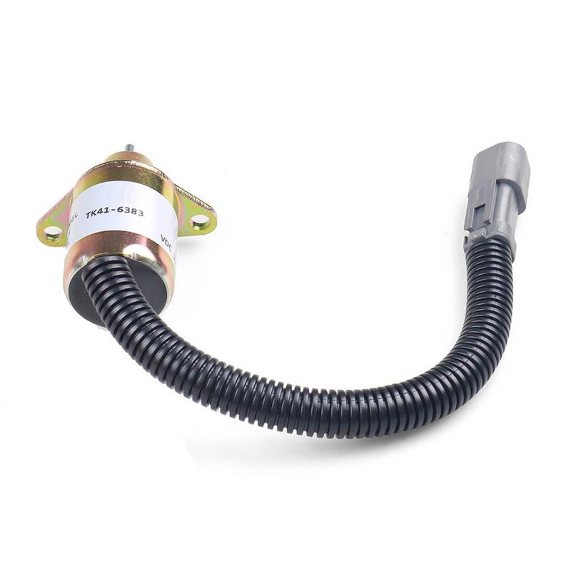 TK41-6383 12V Stop Solenoid Valve For Yanmar Thermo King 12V Flameout Solenoid Valve