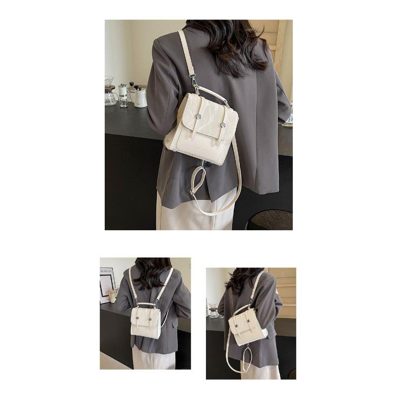 Высококачественный рюкзак для женщин. Рюкзаки. Новый модный однотонный минималистичный рюкзак 2024 года для девочек. Сумка для студентов колледжа.