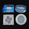 1PC Ashtray Craft DIY Transparent UV Resin Epoxy Silicone Combination Molds for DIY Making Finding Accessories Jewelry