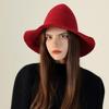 Party Witch Hat Halloween Wool Knit Hat Fashion Festival Decoration  for Women