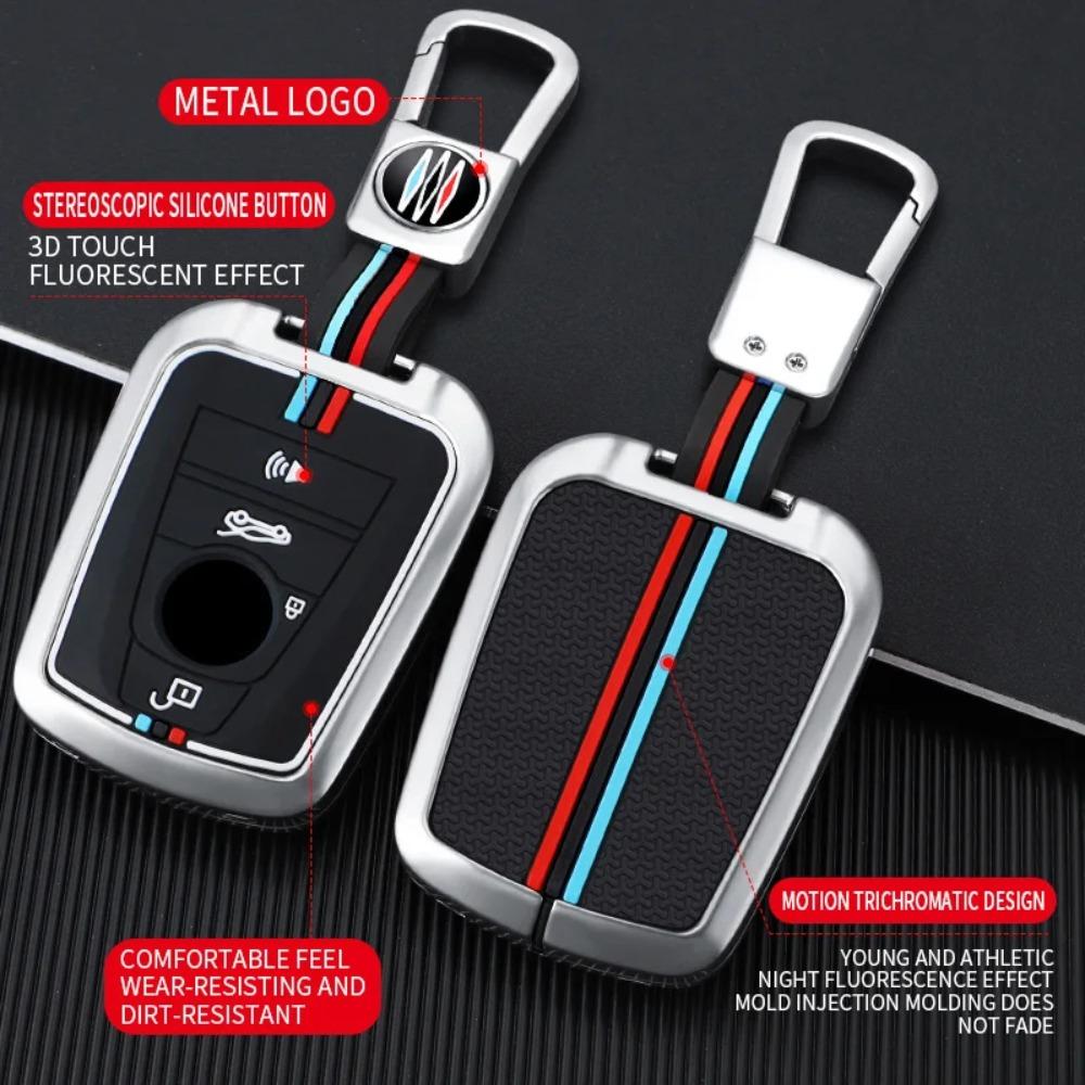 Умный чехол для ключа-брелока автомобиля, защитная оболочка для BMW I3 I8 Series, аксессуары для стайлинга интерьера автомобиля, брелок