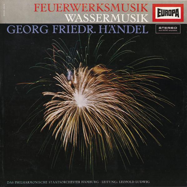 LP Record GEORG FRIEDRICH HNDEL PHILHARMON Feuerwerksmusik Wassermusik E152 Europa Germany Classical Used