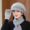 Winter Hat Women's Fashion ,Chic Knit Beret for Women Breathable & Stretchy, Perfect for Autumn & Winter