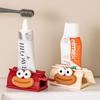 Ручной выдавливатель зубной пасты Забавный рот-сосиска с матовыми ручками для дозирования зубной пасты и уменьшения отходов