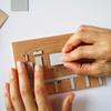 KINOWA Wood Collage Original DIY Kit Vehicle Made in Japan "Train"