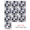 10 Pcs/set Imitation Marble PVC Ceramic Tiles for Stain Prevention Refurbished Self-adhesive Paper for Home Decoration Decorative Films Wall Stickers