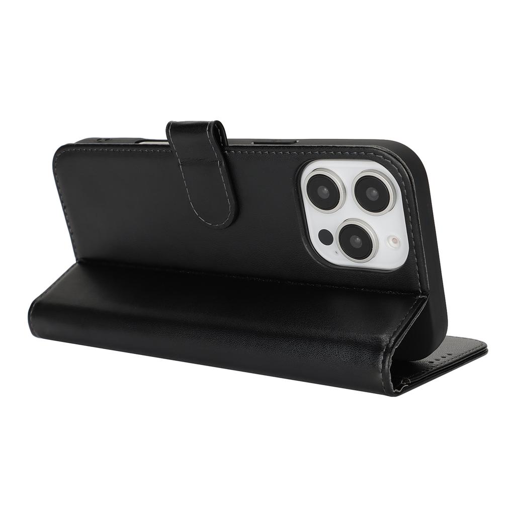 For iPhone 16 Pro Stand Case Shockproof Leather Wallet Phone Cover