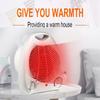 Portable Electric Space Heater with Thermostat, 2000W Safe Quiet Dual Purpose Heater Fan for Office Room Desk Indoor Use