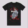 Anime Berserk Battle Art Japanese Style Black Tshirt Size S4XL