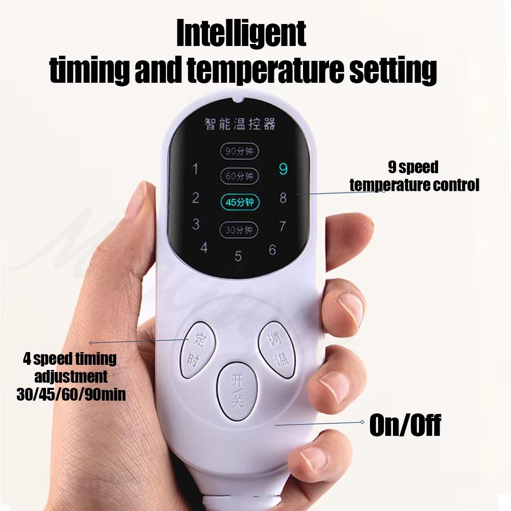 Moxibustion Electric Boots Control Timing Heating Foot Leg Massager Airbag Compression Hot Compress Plus Speed Automatic Massage