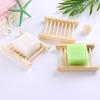 10Pcs Soap Dish Large Box Drain Rack Wooden Holder Storage Tray Bath Shower Bathtub Portable Soap Dishes Household Merchandises
