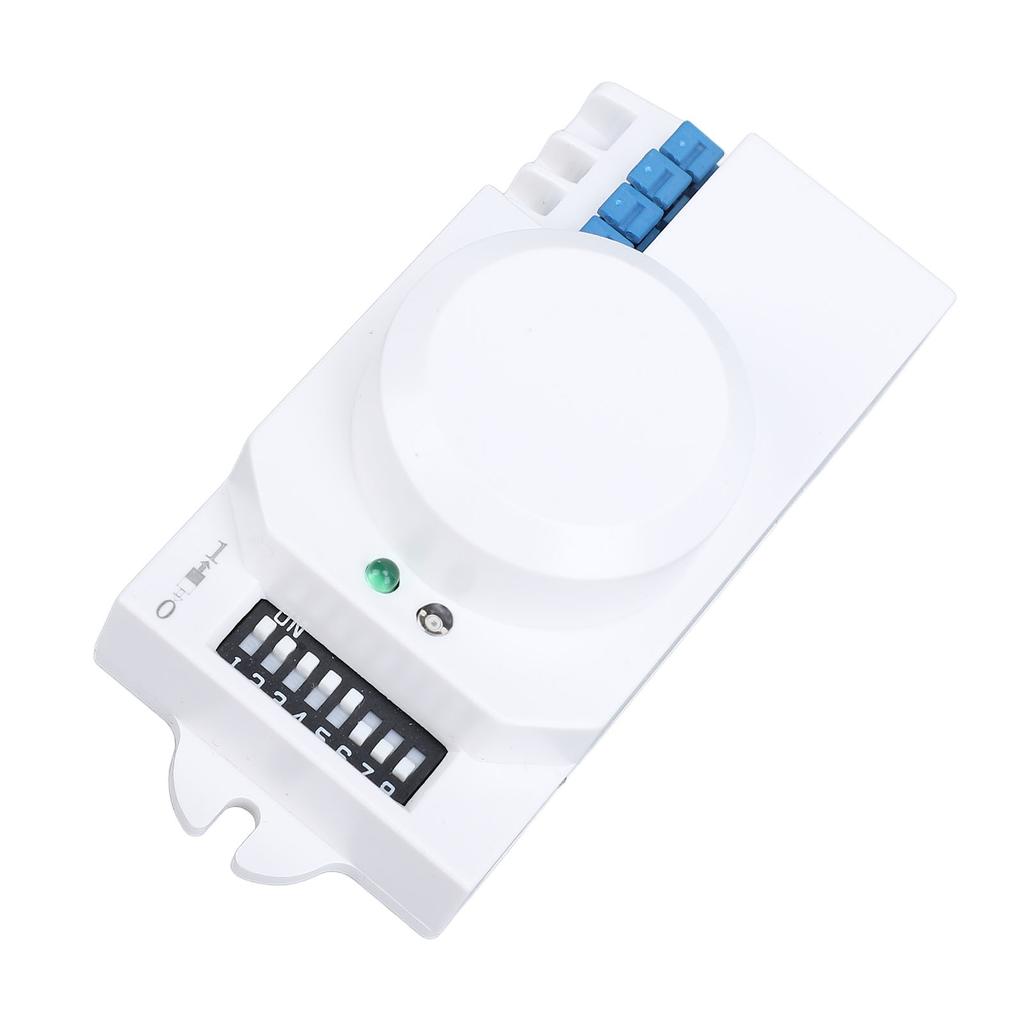 Микроволновый радарный датчик 5.8G 1200W регулируемый датчик движения человека выключатель света для дома