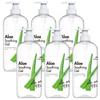 Man with Flowers Moisturizing Real Aloe Soothing Gel 1000ml, 1L, 6 Packs