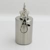 1 OZ Stainless Steel Mini Hip Flask with Keychain Screw Cap Portable Alcohol Flask Liquor Whiskey Bottle Outdoor Travel Gifts