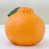 Orange Shaped Vase Small Design Hydroponics Vase Decorative Orange Fruit for Home Office