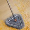 Triangle Head Floor Mop, Ceiling Cleaner with Replacement Pads, Tool Mop Dust for Tile