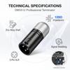 2 шт. XLR 3-контактный DMX 512 Терминатор Резистор DMX512 Терминальное Сопротивление для Цифрового Мультиплекса Светодиодный Подвижный Голова Световой Сценический