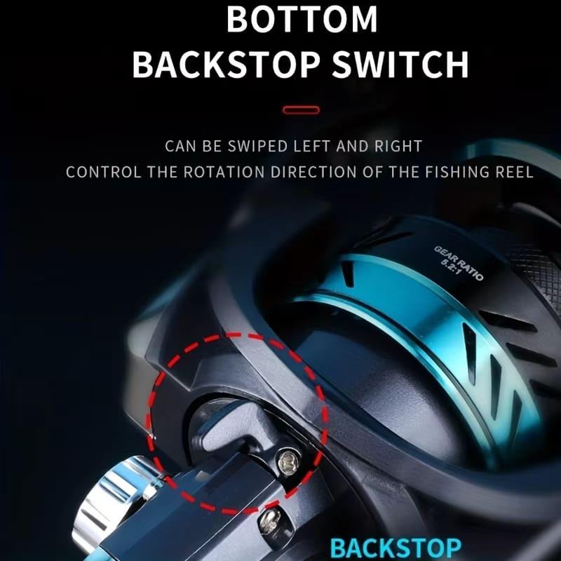 New Popular DK 1000~7000 Series 5.2:1 Gear Ratio 22LB Maximum Drag CNC Full Metal Spool Spinning Fishing Reel for Freshwater and Saltwater