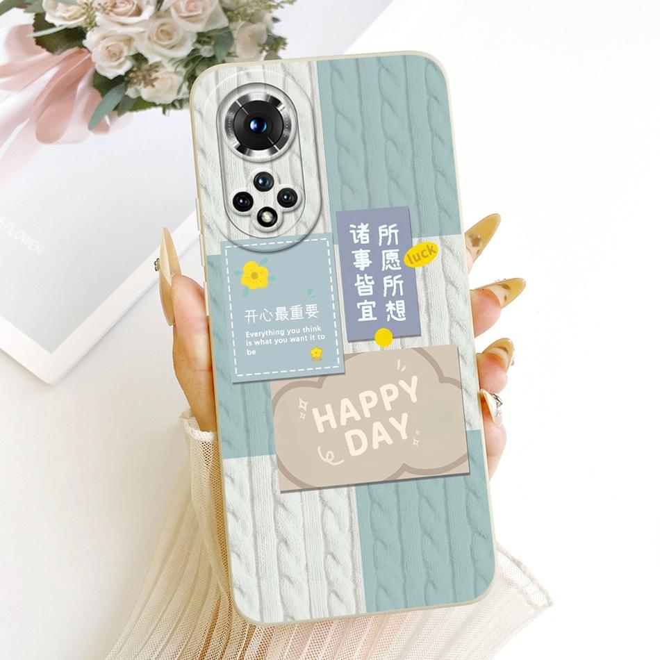For Honor 50 Pro Honor50 Fashion Dusk Beach Painting Phone Case For Honor 50 50Pro Shockproof Soft Silicone Covers Bumpers
