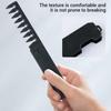 2pcs Folding Design Travel Hair Brush Wide And Fine Teeth Texture Comb  Barber Set Use