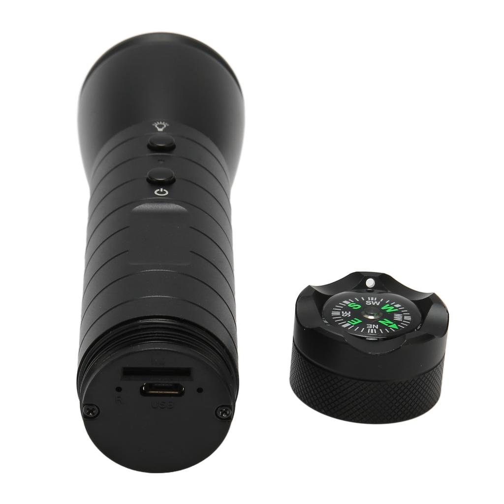 Фонарик Видеокамера 1080P 5 Режимов Освещения 2200mAh 120 градусов Широкоугольный IP66 Водонепроницаемый LED