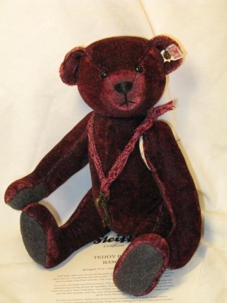 Steiff World Limited Мохер Издание 2013 года "BASCO" Окрашенный батиком