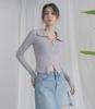 AVANDRESS Vivid Collar Twoway Knit Zip-Up - 6Col