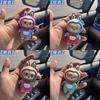 Popular Labub Face Changing Doll Cartoon Cute Office 3D Ornament Trendy Play Backpack Pendant Toy