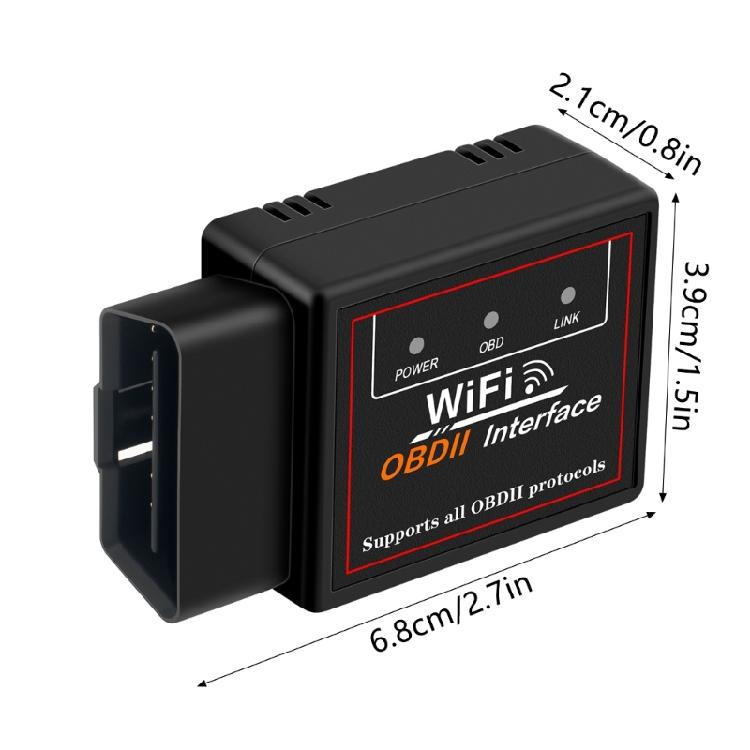 WIFI V1.5 PIC18F25K80 OBDII Сканер Читатель Кодов Неисправностей Двигателя Автомобиля Диагностический Инструмент