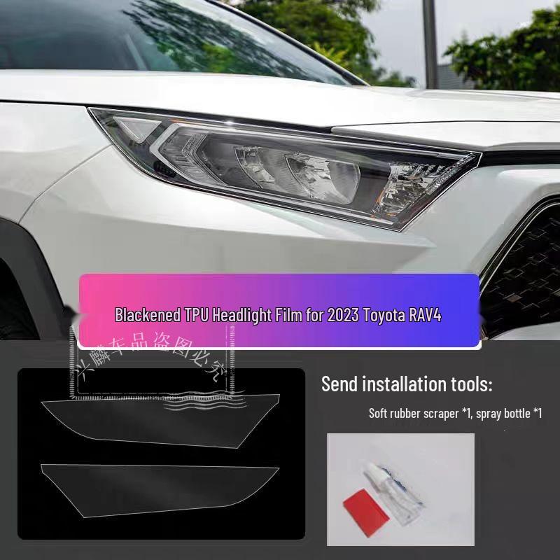 Защитная пленка для передних фар Toyota для Asia Dragon, Camry, Highlander, RAV4 и Wildlander.