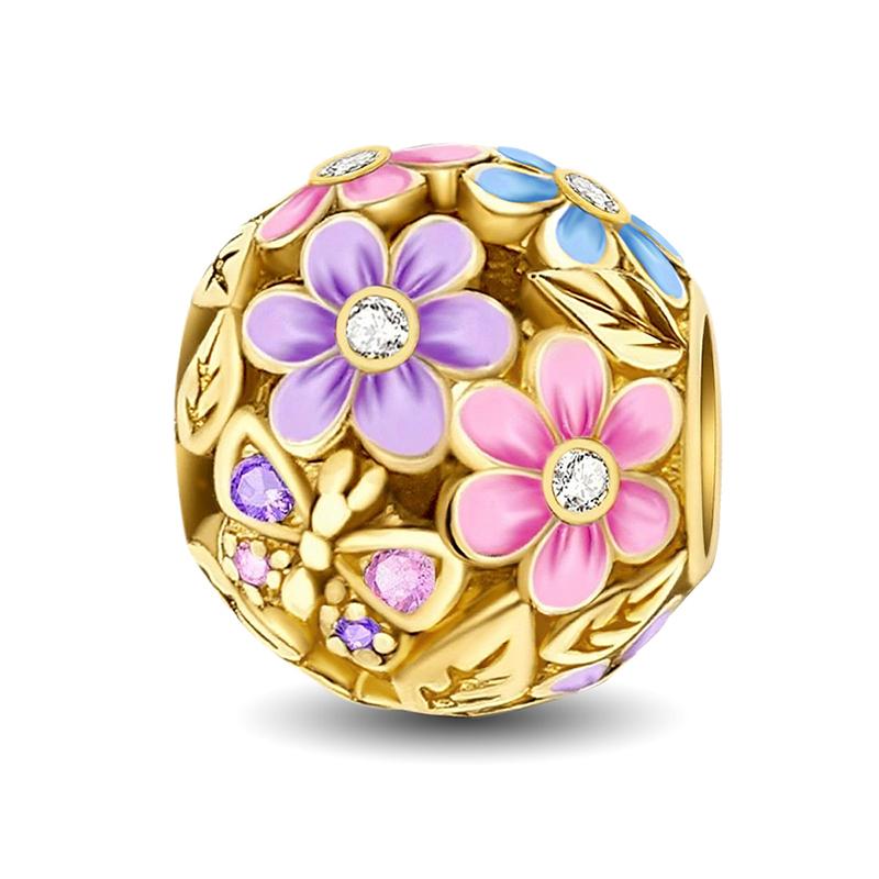 Медь Любовь Сердце Светлячок Золотая Серия Шармы Подходят для DIY Изготовления Браслета Ожерелья Подарок Высокое Качество Изысканные Ювелирные Изделия