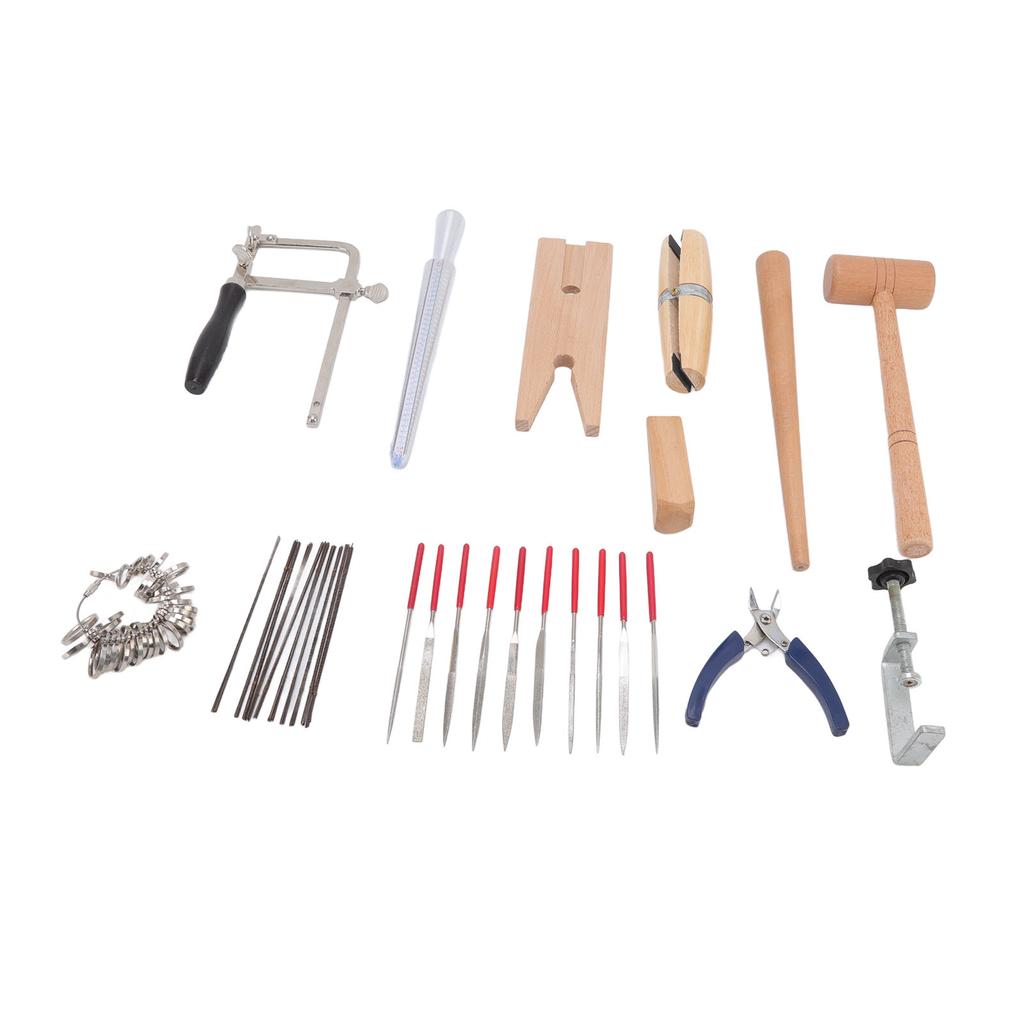 Инструменты для изготовления ювелирных изделий Ювелирная пила Рамка Лезвие кусачки Игольчатый надфиль Кольцо Оправка Набор ювелирных инструментов