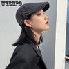 Женская шляпа-берет в японском стиле в стиле ретро, универсальная, модная, британская, с язычком утки, мужская шляпа-берет